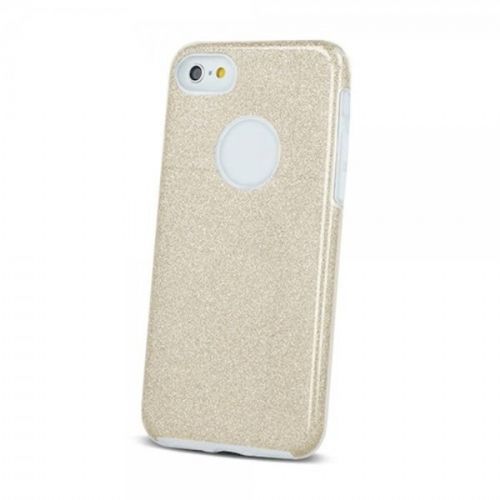 Bling Glitter Silicone Case for Samsung Galaxy S10e G970 Gold with Silver Glitter