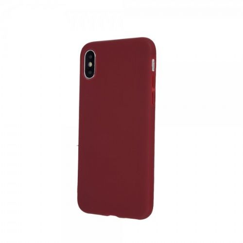 Silicone case for Samsung Galaxy A51 A515 - matte burgundy red
