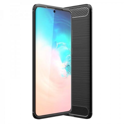 Silicone case for Samsung Galaxy S20 Plus G985 - matte carbon black