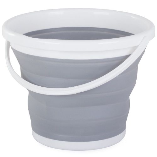 Silicone collapsible bucket 10L