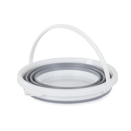 Silicone folding bucket 10L reinforced