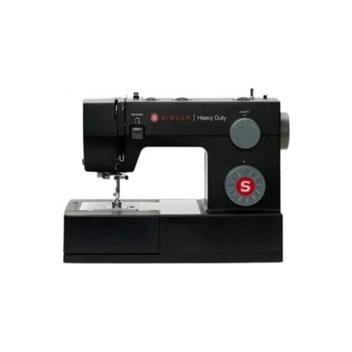 Singer Heavy Duty 4432 Sewing Machine, 110 Programs, 1-Step Buttonhole, Heavy Metal Frame, Automatic Threader, Black Special Edition