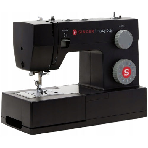 Singer Heavy Duty 4432 Sewing Machine, 110 Programs, 1-Step Buttonhole, Heavy Metal Frame, Automatic Threader, Black Special Edition