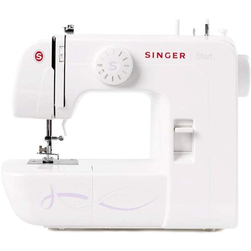 Singer Start 1306 sewing machine 6 programs, 4-step buttonhole, thread cutter, free arm, electronic foot control