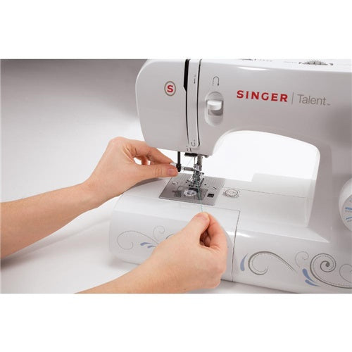 Singer Talent 3321 sewing machine, white