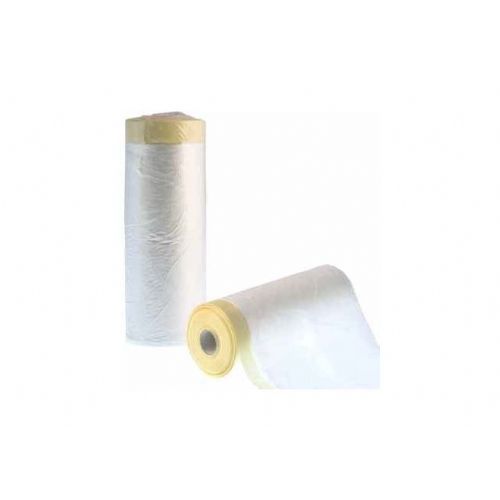 Painter's protective film with tape 140cm x 33m