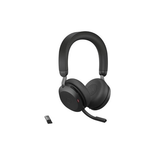 Slušalke Jabra Evolve2 75, Link380a, UC, USB-C, Bluetooth, črna