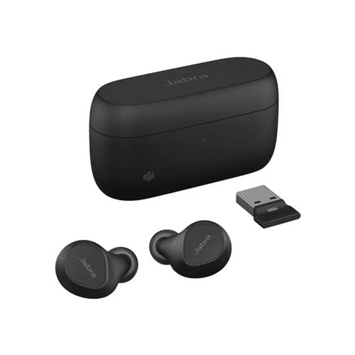 Slušalke Jabra Evolve2 Buds, USB-A, Bluetooth, MS, črna
