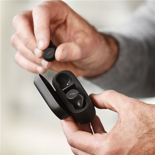 Slušalke Jabra Evolve2 Buds, USB-A, Bluetooth, MS, črna