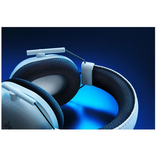 Slušalke Razer BlackShark V2 Pro za Playstation (bele, 2,4 GHz, Bluetooth)