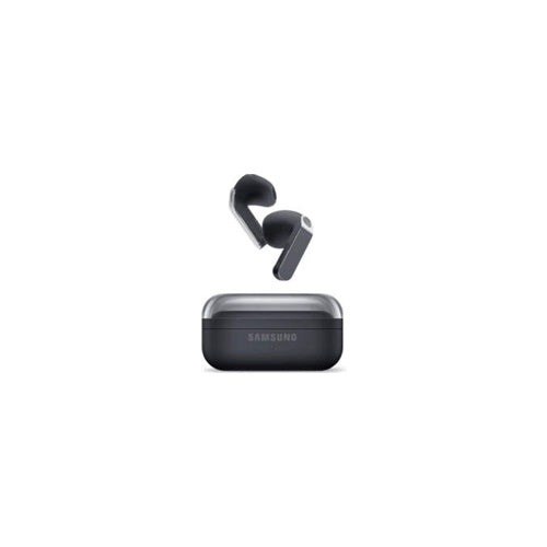 Slušalke Samsung Galaxy Buds 4 polodprte, Bluetooth, aktivno odpravljanje hrupa, mikrofon, 6 ur delovanja, črne