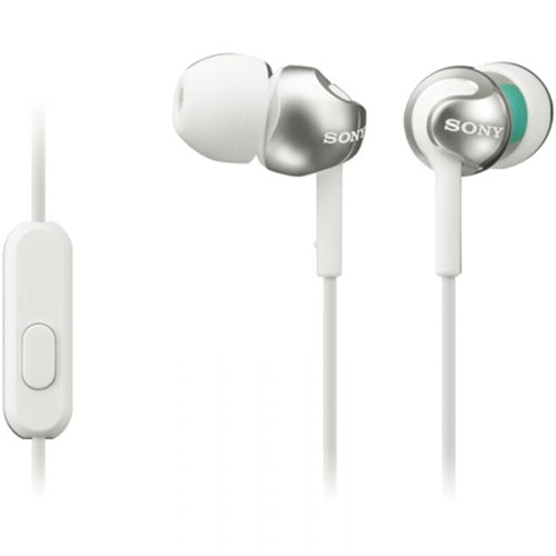 Slušalke Sony MDR-EX110APW, bela