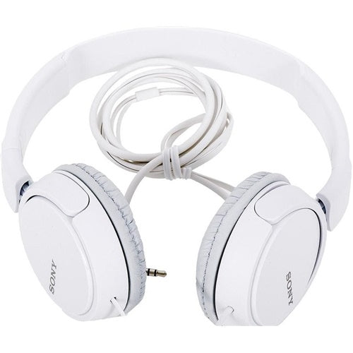 Slušalke Sony MDR-ZX110W, bela