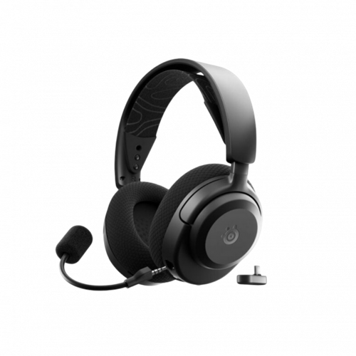 Steelseries Arctis Nova 3PW headphones, black, wireless, with microphone, over-the-head, cable length 3 m