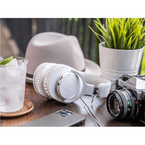 Audio-Technica ATH-M20xBT headphones, white