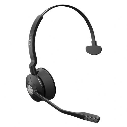 Jabra Engage 65 SE Mono Wireless Headphones, Active Noise Cancelling, USB-C, Built-in Microphone, Black