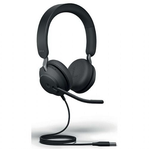 Slušalke Jabra Evolve2 40 SE, Stereo, USB-A, MS, črna