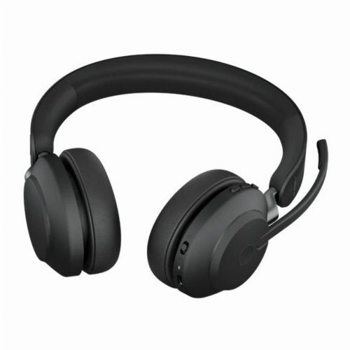 Slušalke Jabra Evolve2 65, Bluetooth, UC, USB-A, polnilna postaja, črna