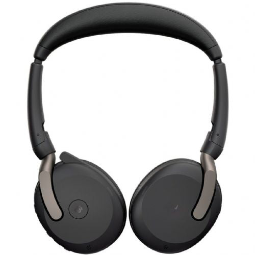Slušalke Jabra Evolve2 65 Flex Duo, Bluetooth, Stereo, Microsoft Teams, USB-C, Link380c, črna