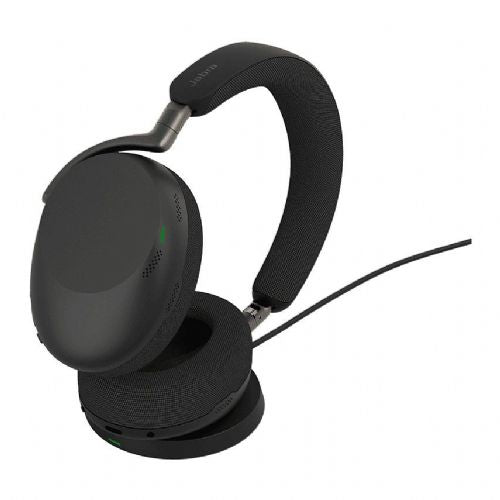 Slušalke Jabra Evolve3 85 črne, aktivno odpravljanje šuma, Bluetooth, USB-A, 21 ur baterije