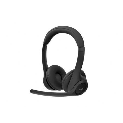 Logitech Zone 300 wireless headphones, Bluetooth 5.3, noise cancellation, dual microphone, up to 20 h battery life, black