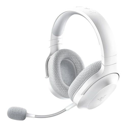 Razer Barracuda X 2022 White Headphones, wireless, 40mm TriForce drivers, HyperClear microphone, up to 50 hours of battery life, USB-C/Bluetooth