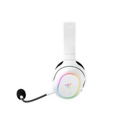 Razer Barracuda X Chroma White wireless headphones, Bluetooth 5.3, USB dongle, 40 mm drivers, RGB lighting, up to 20 hours of operation