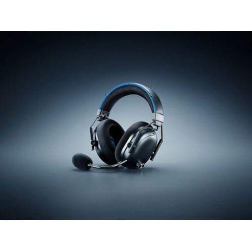 Slušalke Razer BlackShark V3 Pro za PlayStation (črne, ANC, 2,4 GHz adapter, Bluetooth, USB, 3,5 mm vtičnica)