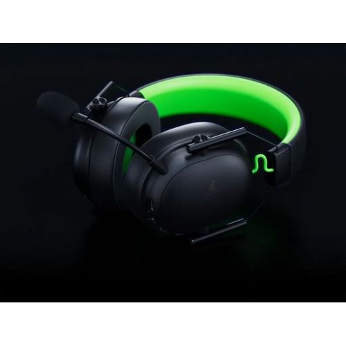 Slušalke Razer BlackShark V3 X Hyperspeed za Xbox (črne/zelene, 2,4 GHz adapter, Bluetooth, USB)