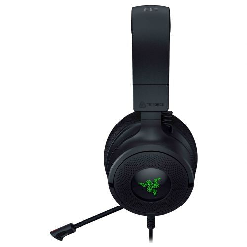 Razer Kraken V4 X Black Headset 7.1 surround sound, 40 mm TriForce drivers, RGB lighting, microphone, volume control