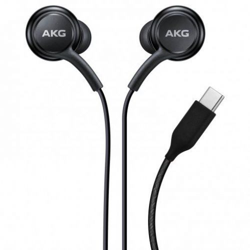 Samsung EO-IC100 Type-C headphones black, in-ear, microphone, AKG sound, 2-way speaker