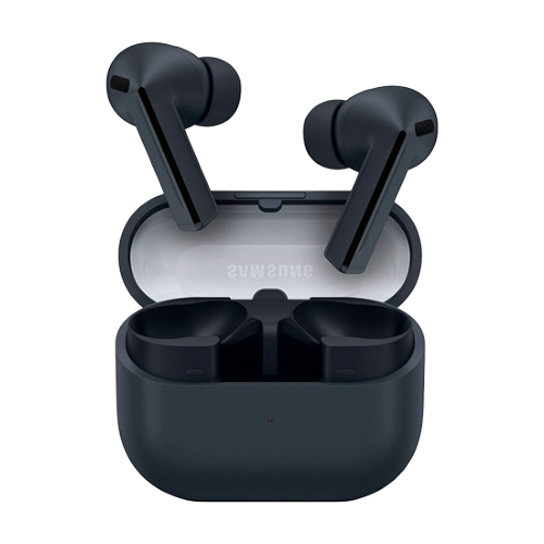 Slušalke Samsung Galaxy Buds3 FE (črne (mat), Bluetooth, ANC, 360° zvok, glasovno upravljanje Gemini)