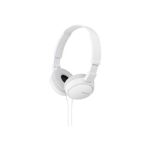 Slušalke SONY MDR-ZX110AP z mikrofonom, polne velikosti, žične, z 3,5 mm vtičem, bele