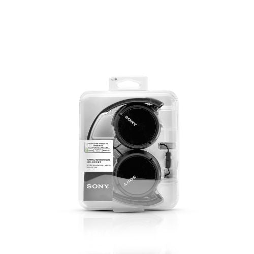 Slušalke Sony MDR-ZX110APB (črne, 3,5 mm vtič)