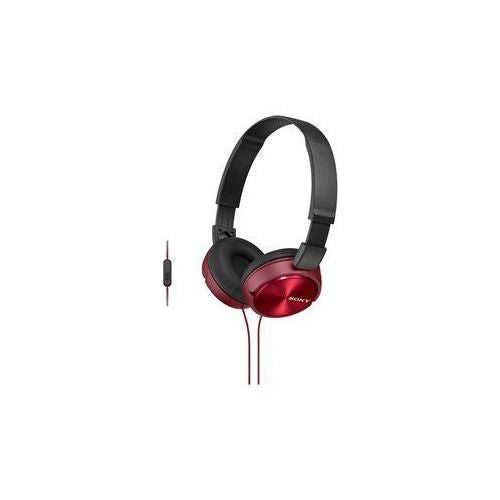 Slušalke Sony MDR-ZX310R HEAD OV (rdeče/črne)