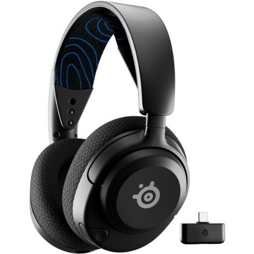 Steelseries Arctis Nova 5P wireless headphones, Bluetooth, USB-C, 20 h battery, noise-canceling microphone