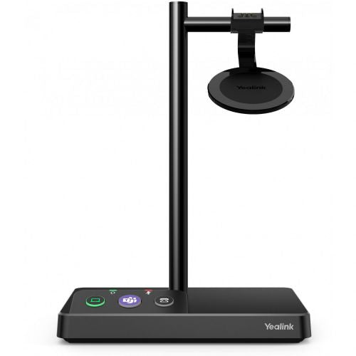 Yealink WH62 Mono Headset Black, USB, Microphone 100-10000 Hz, Battery, Stand
