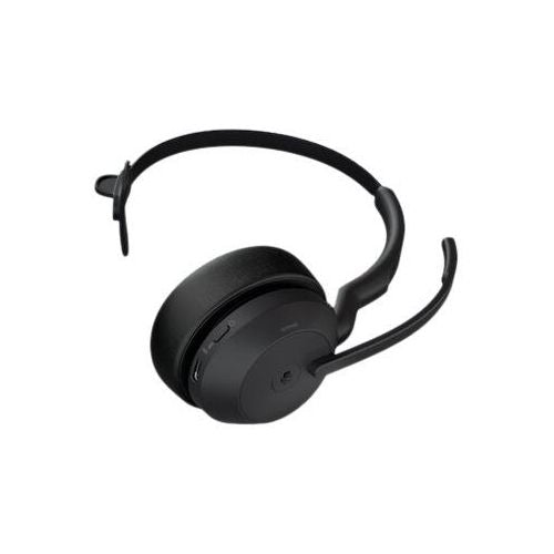 Slušalke z mikrofonom Jabra Evolve2 55 (črne, mono, Microsoft Teams, USB-C, Link380c)