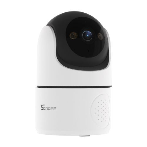 Pametna WiFi kamera Sonoff CAM-PT2, 2MP 1080P, 340°/180° vrtenje, nočni vid, belo-črna