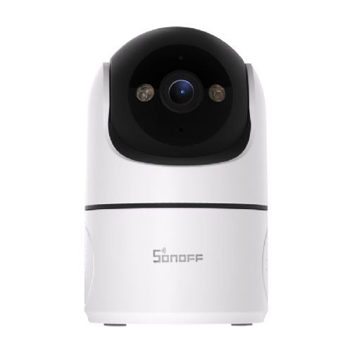Pametna WiFi kamera Sonoff CAM-PT2, 2MP 1080P, 340°/180° vrtenje, nočni vid, belo-črna