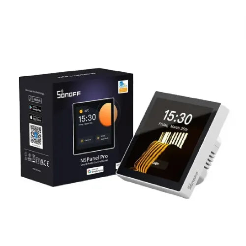 Stensko stikalo Smart Scene Sonoff NSPanel Pro (belo)