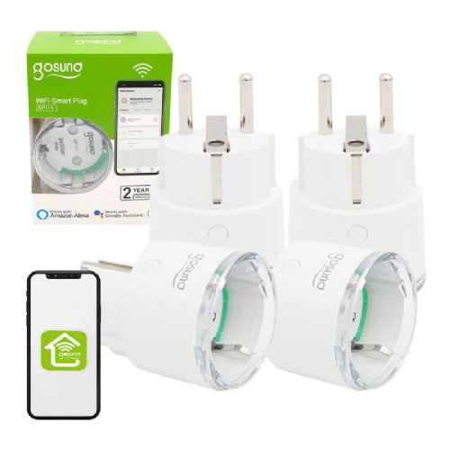 Pametna vtičnica Gosund SP111 3680W WiFi 16A, Tuya 4-paket