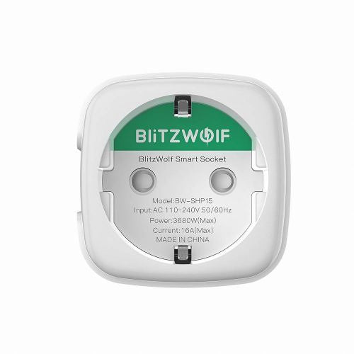 Pametna vtičnica Blitzwolf BW-SHP15, ZigBee, 3680W