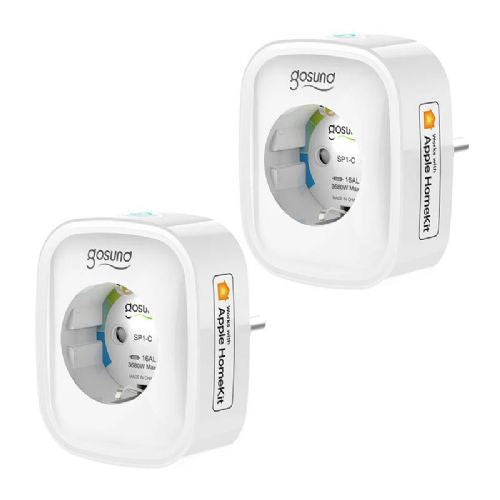 Pametna vtičnica WiFi Gosund SP1-H (2-pack) (HomeKit) 16A