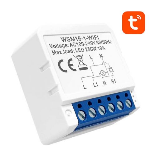 Pametni stikalni modul WiFi Avatto WSM16-W1 TUYA