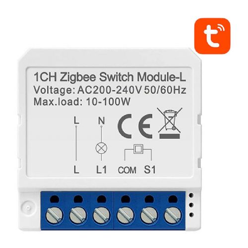 Modul pametnega stikala ZigBee Avatto LZWSM16-W1 brez nevtralnega TUYA