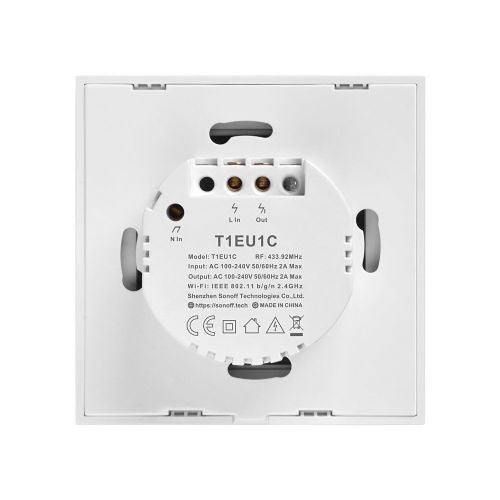 Pametno stikalo Sonoff T1 EU TX Smart Switch WiFi + RF 433 (3-kanalni)