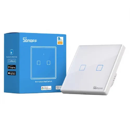 Smart Switch WiFi + RF 433 Sonoff T2 EU TX (2-kanalni) posodobljen