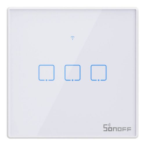 Smart Switch WiFi + RF 433 Sonoff T2 EU TX (3-kanalni) posodobljen