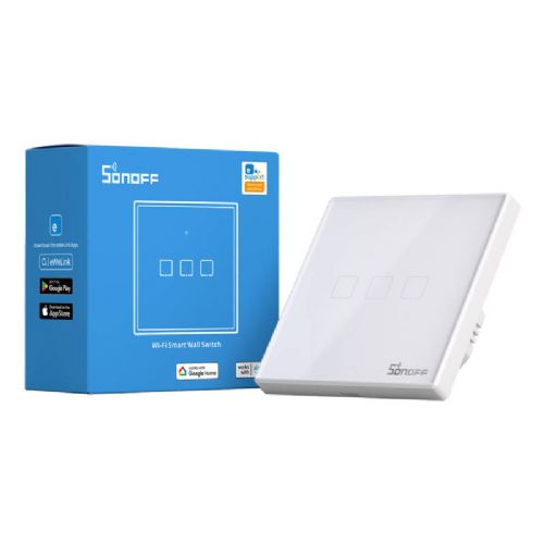 Smart Switch WiFi + RF 433 Sonoff T2 EU TX (3-kanalni) posodobljen